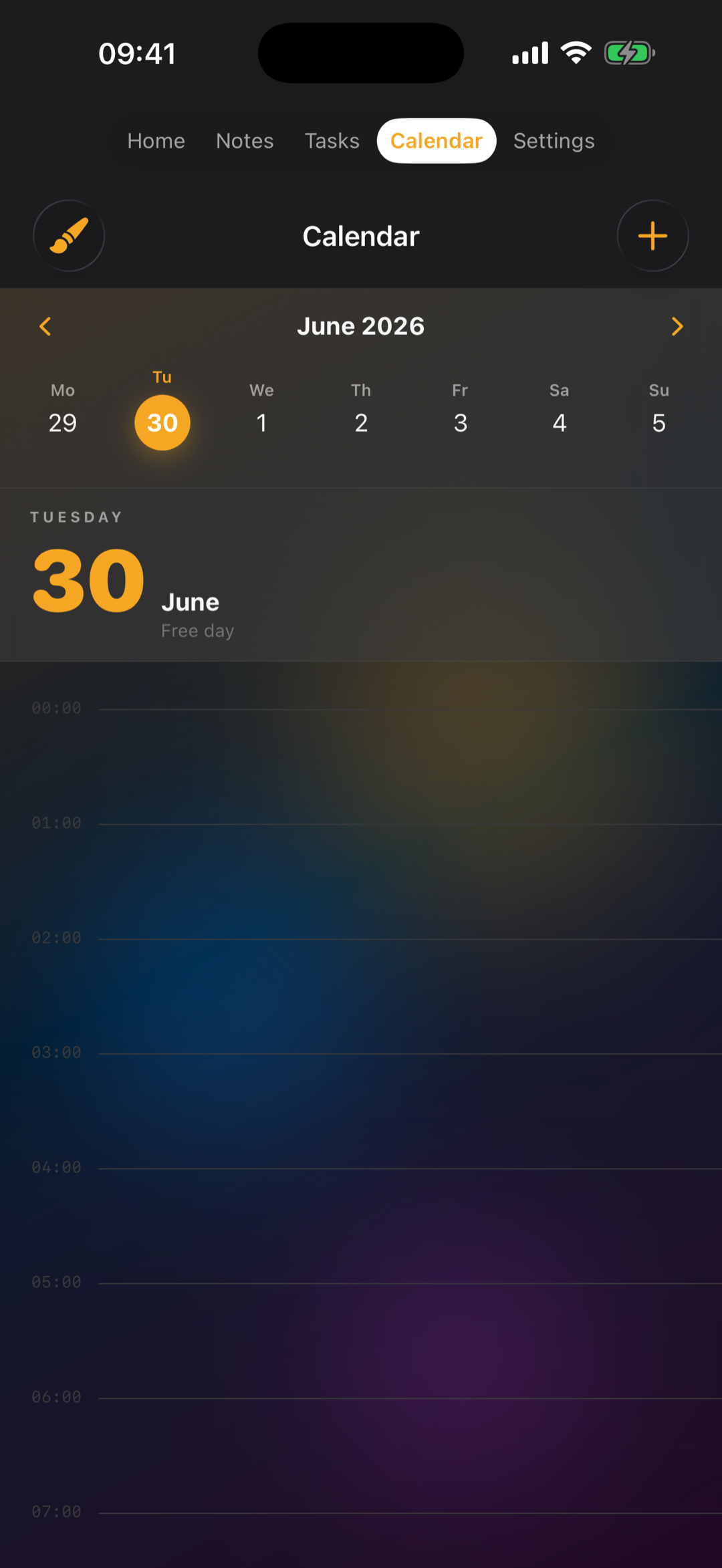 LuNote calendar